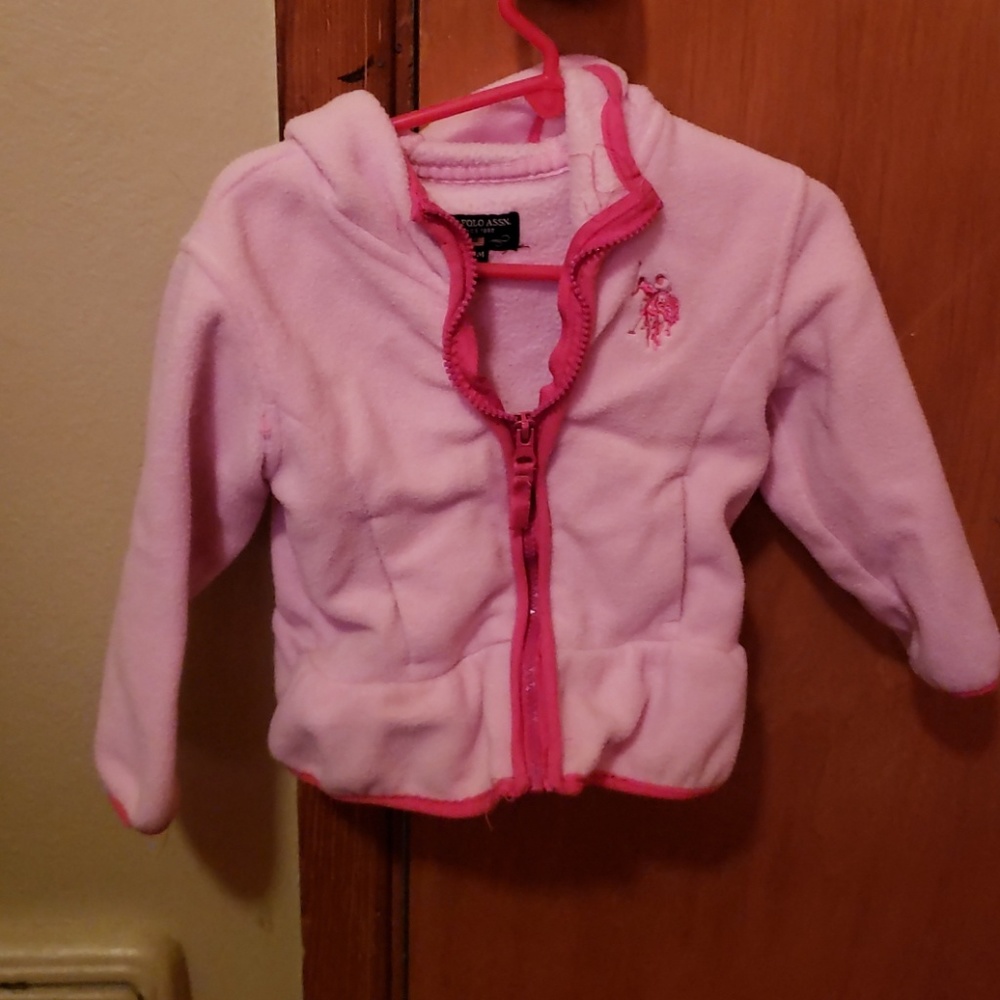 Cute little girls polo jacket
